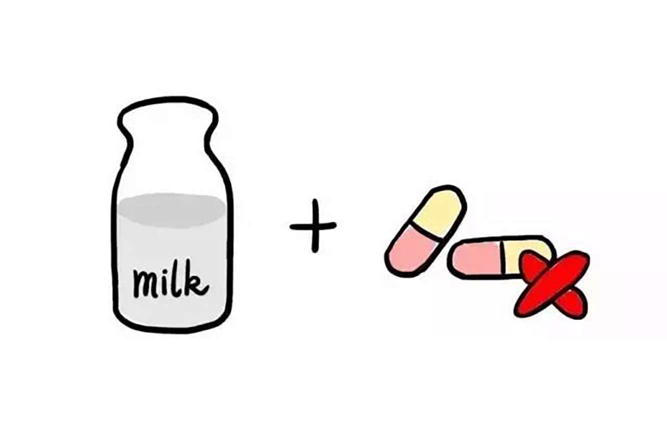 服药期间，牛奶何时喝